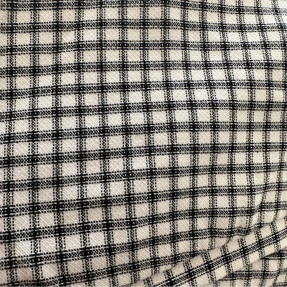 Banana Republic-Black & White Houndstooth with Side Pinstripe - Picture 8 of 10